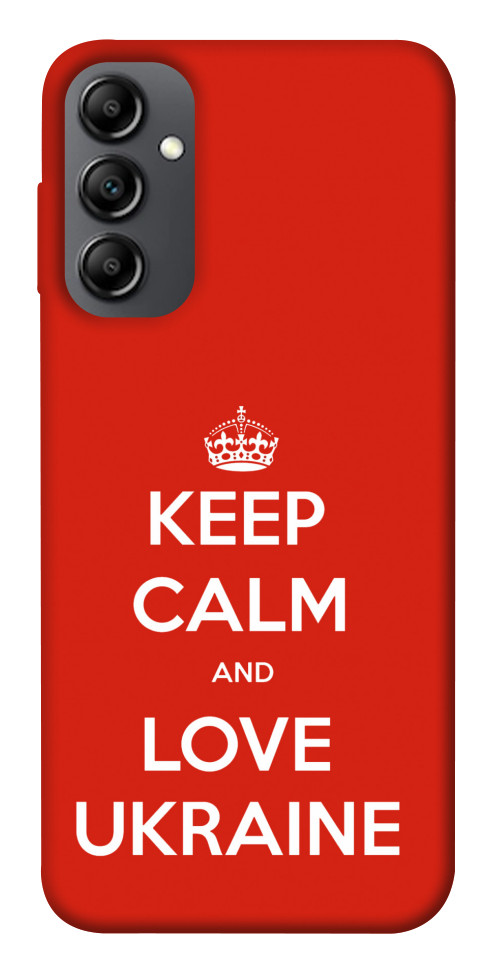 

Чохол Keep calm and love Ukraine для Galaxy A14 5G 1489584