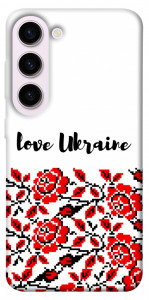 Чохол Love Ukraine для Galaxy S23+