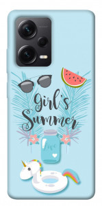 Чехол Girls summer для Xiaomi Redmi Note 12 Pro 5G