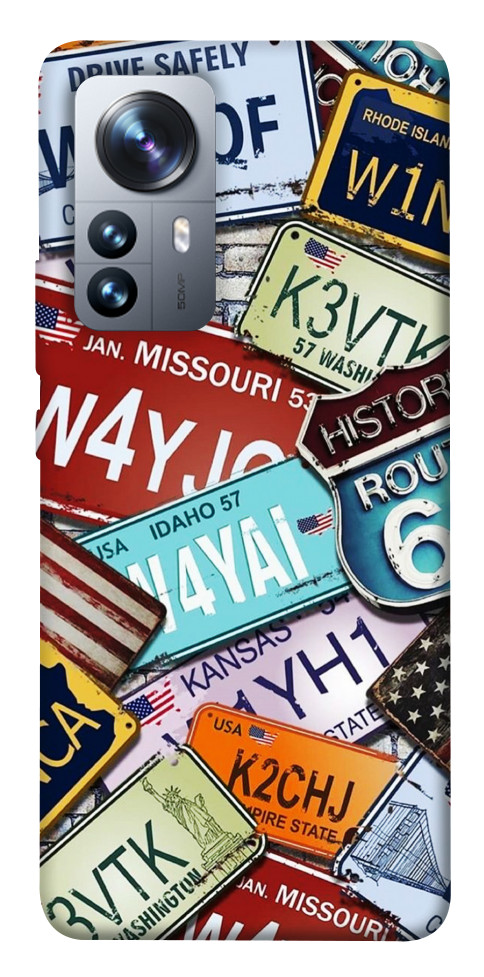 

Чохол License plate для Xiaomi 12 Pro 1490106