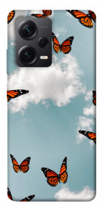 Чехол Summer butterfly для Xiaomi Redmi Note 12 Pro 5G