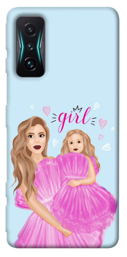 

Чехол Girls couple look для Xiaomi Redmi K50 Gaming 1490680