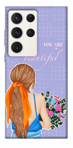 Чехол You are beautiful для Galaxy S23 Ultra