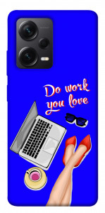 Чехол Do work you love для Xiaomi Redmi Note 12 Pro 5G