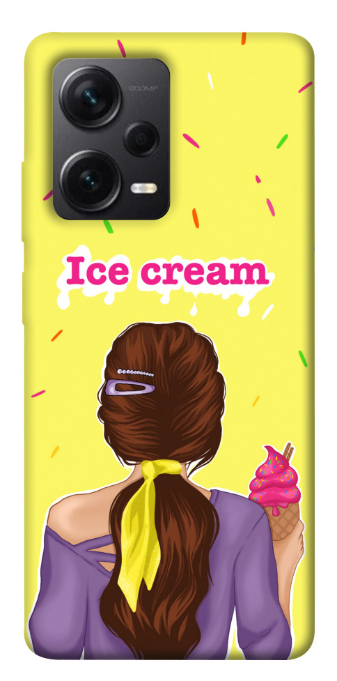 

Чехол Ice cream girl для Xiaomi Redmi Note 12 Pro 5G 1490854