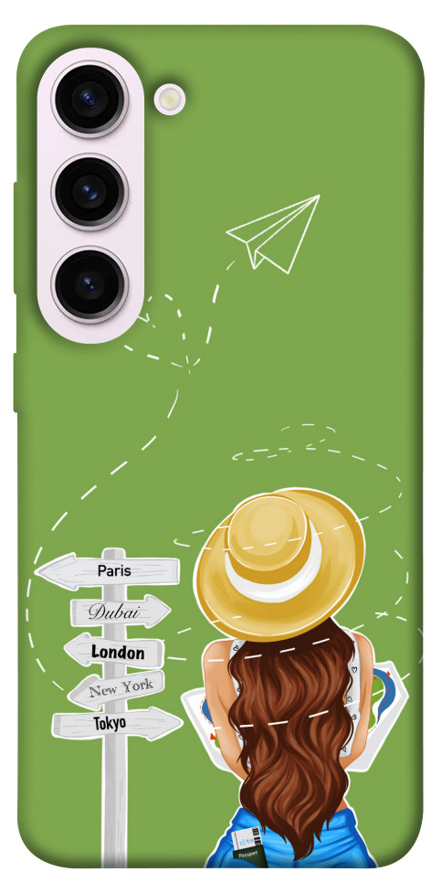 Чехол Travel girl для Galaxy S23+