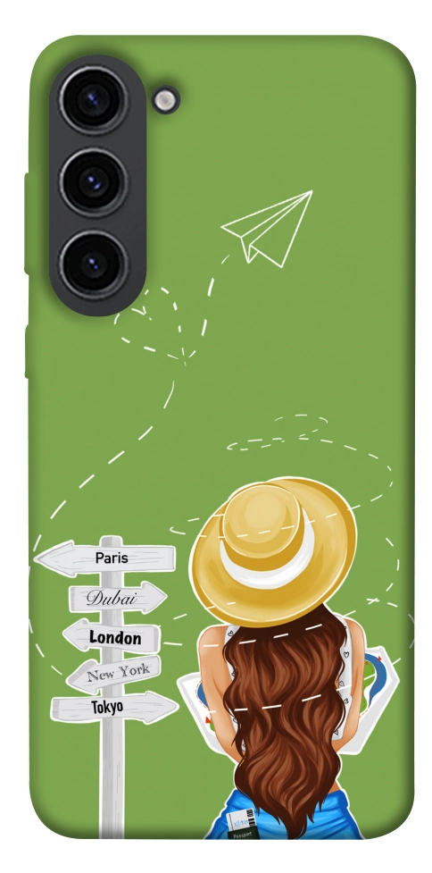 Чохол Travel girl для Galaxy S23