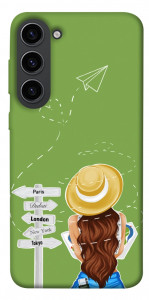 Чехол Travel girl для Galaxy S23