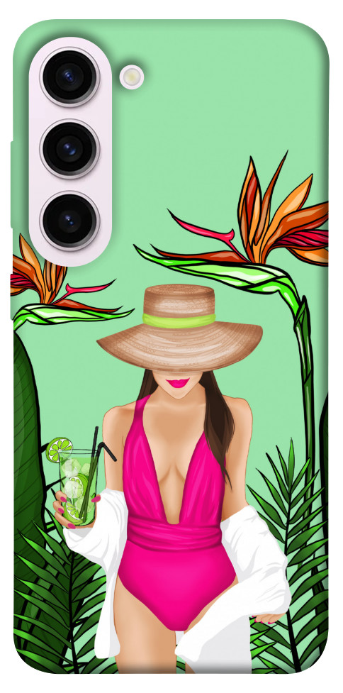 

Чехол Tropical girl для Galaxy S23+ 1490908