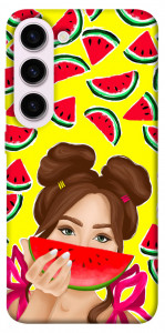 Чехол Watermelon girl для Galaxy S23+