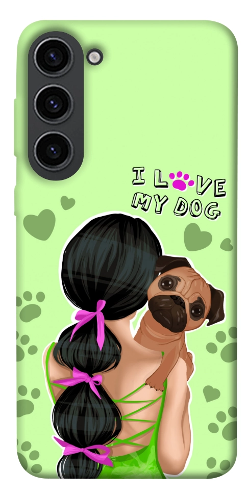 Чохол Love my dog для Galaxy S23