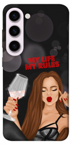 Чехол My life my rules для Galaxy S23+