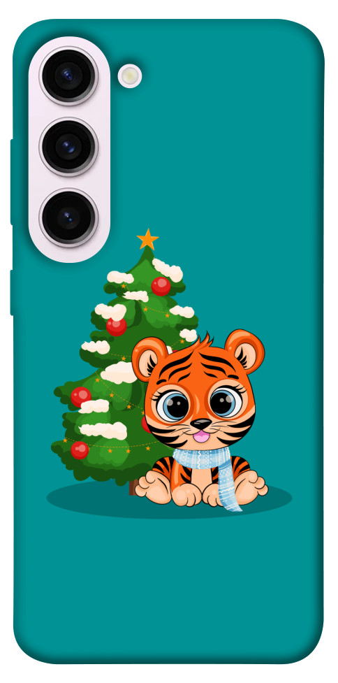 

Чехол Праздничный тигренок для Galaxy S23+ 1491324