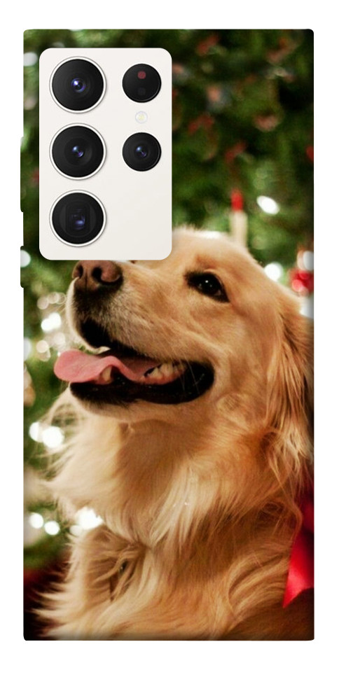 Чехол New year dog для Galaxy S23 Ultra