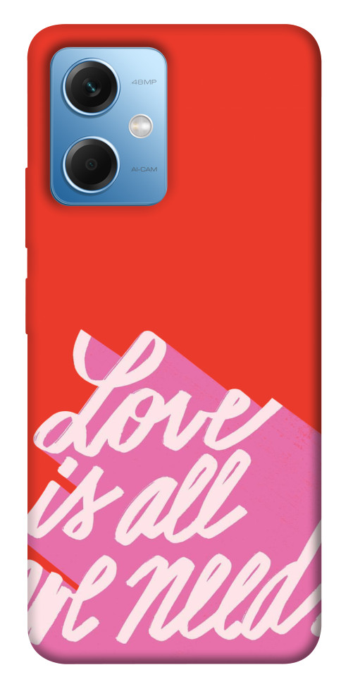 

Чохол Love is all need для Xiaomi Redmi Note 12 5G 1491735