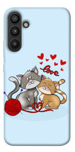 Чехол Два кота Love для Galaxy A34 5G