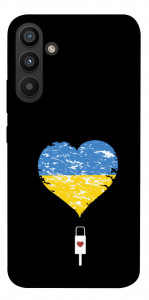 Чехол З Україною в серці для Galaxy A34 5G
