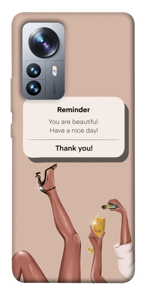 

Чохол Beautiful reminder для Xiaomi 12 Pro 1492458
