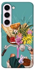 Чехол Весенние цветы для Galaxy S23+