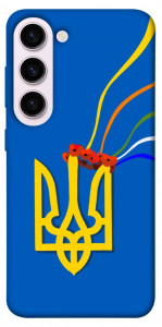 Чохол Квітучий герб для Galaxy S23+