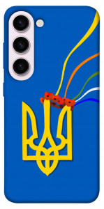 Чехол Квітучий герб для Galaxy S23+