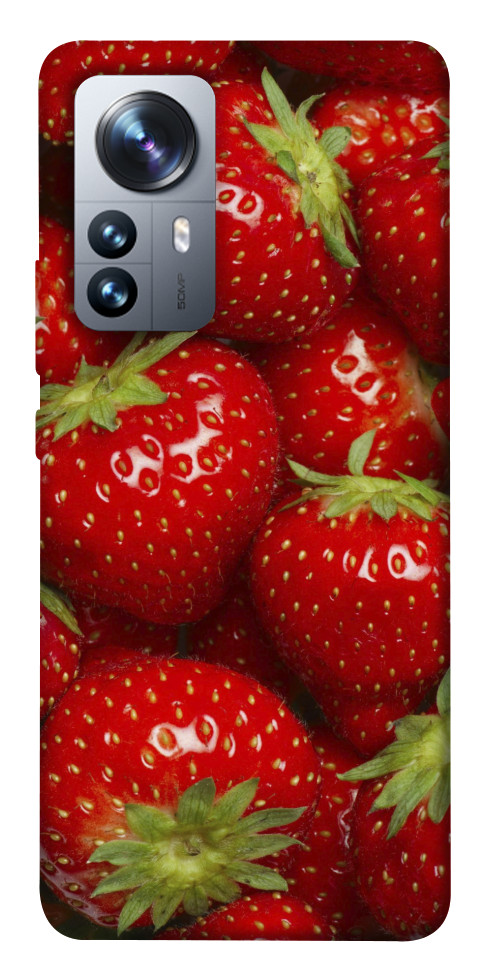 Чехол Спелая клубника для Xiaomi 12S Pro