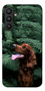 Чехол Собака в зелени для Galaxy A34 5G