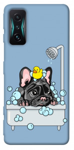 Чехол Dog in shower для Xiaomi Redmi K50 Gaming