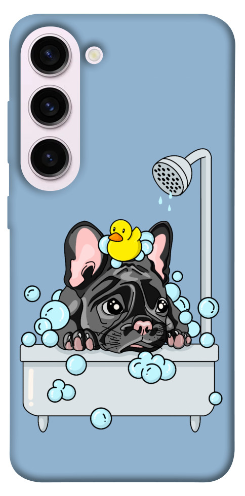 Чохол Dog in shower для Galaxy S23+