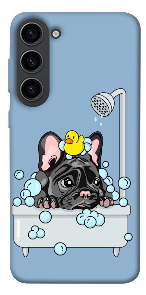 Чохол Dog in shower для Galaxy S23