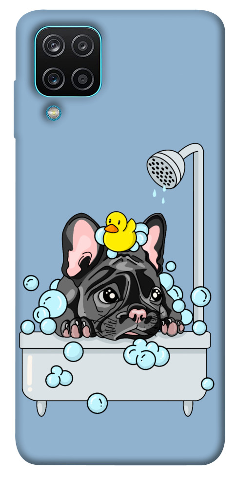 Чохол Dog in shower для Galaxy M12