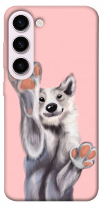 Чехол Cute dog для Galaxy S23+