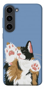 Чохол Funny cat для Galaxy S23