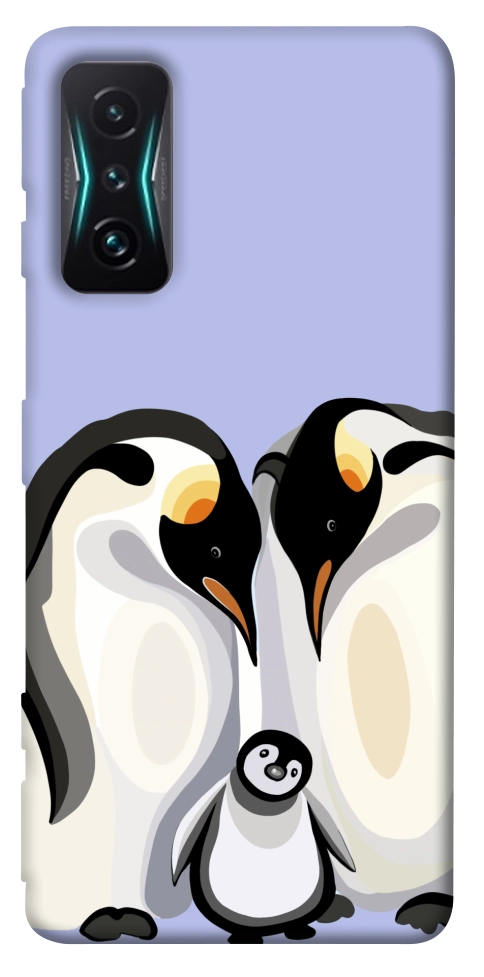 Чохол Penguin family для Xiaomi Redmi K50 Gaming