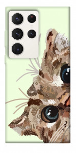 Чехол Cat muzzle для Galaxy S23 Ultra