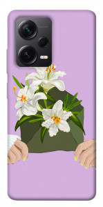Чехол Flower message для Xiaomi Redmi Note 12 Pro 5G