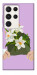 Чехол Flower message для Galaxy S23 Ultra