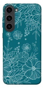 Чехол Botanical illustration для Galaxy S23