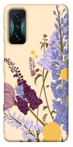 Чохол Flowers art для Xiaomi Redmi K50 Gaming