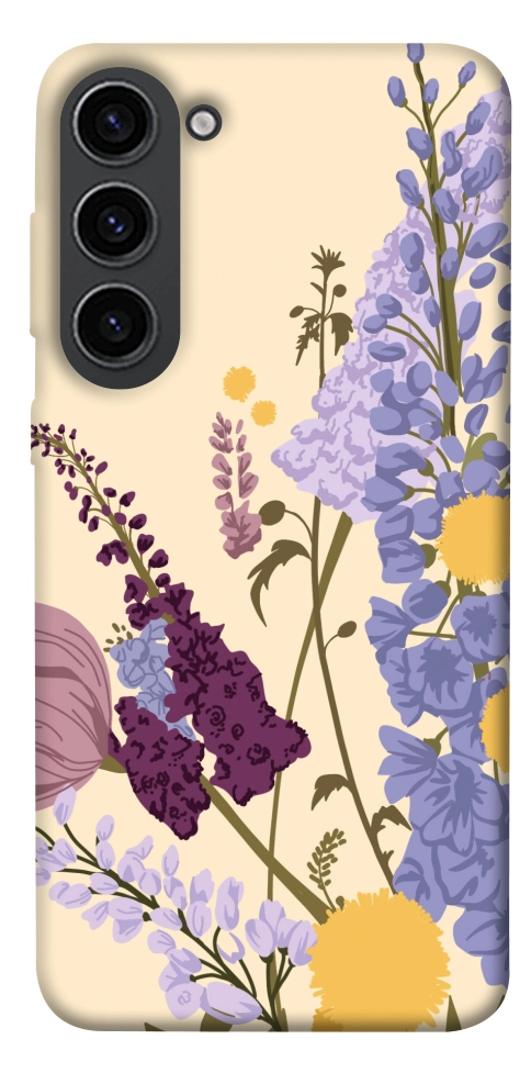 Чохол Flowers art для Galaxy S23