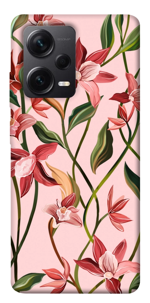 Чохол Floral motifs для Xiaomi Redmi Note 12 Pro 5G