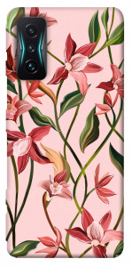 Чохол Floral motifs для Xiaomi Redmi K50 Gaming