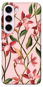 Чохол Floral motifs для Galaxy S23+