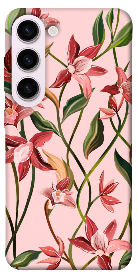 Чохол Floral motifs для Galaxy S23+