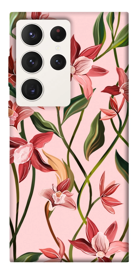 Чохол Floral motifs для Galaxy S23 Ultra