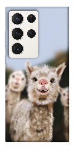 Чохол Funny llamas для Galaxy S23 Ultra