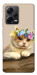 Чехол Cat in flowers для Xiaomi Redmi Note 12 Pro 5G