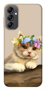 Чехол Cat in flowers для Galaxy A14 5G