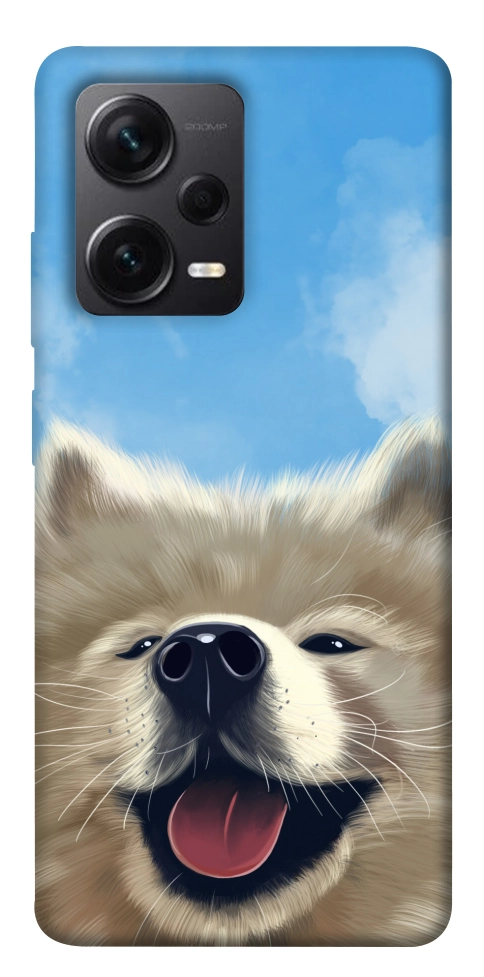 Чохол Samoyed husky для Xiaomi Redmi Note 12 Pro 5G