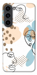 Чохол Face pattern для Galaxy S23